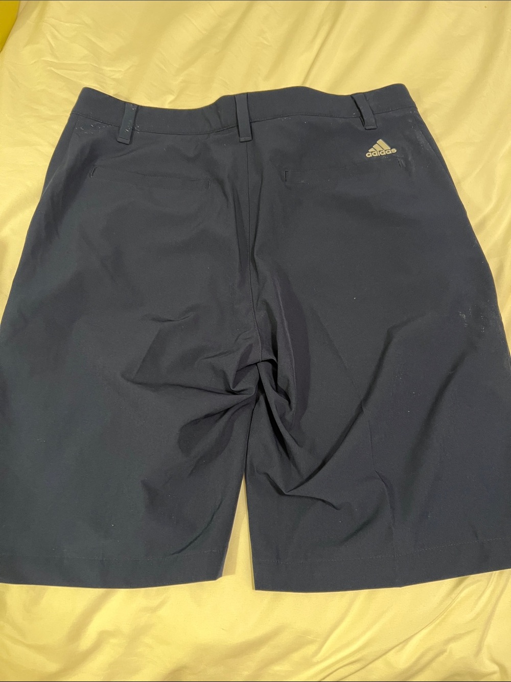 adidas Men's Black Athletic Golf Shorts with Logo size 30